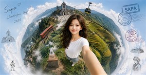 Cách tạo ảnh du lịch selfie hành tinh thu nhỏ
