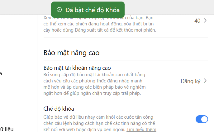 Bật Lockdown Mode trên ChatGPT