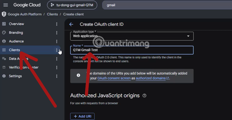 hướng dẫn kết nối gmail trên n8n