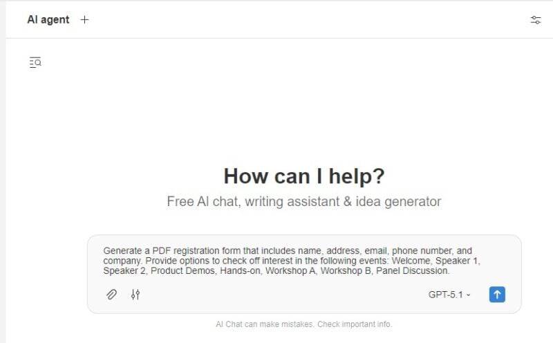 Tạo tài liệu nhanh hơn với AI của OnlyOffice Desktop Editors
