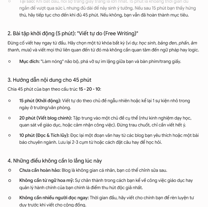 10 prompt giúp bạn viết nội dung hay và chuyên nghiệp