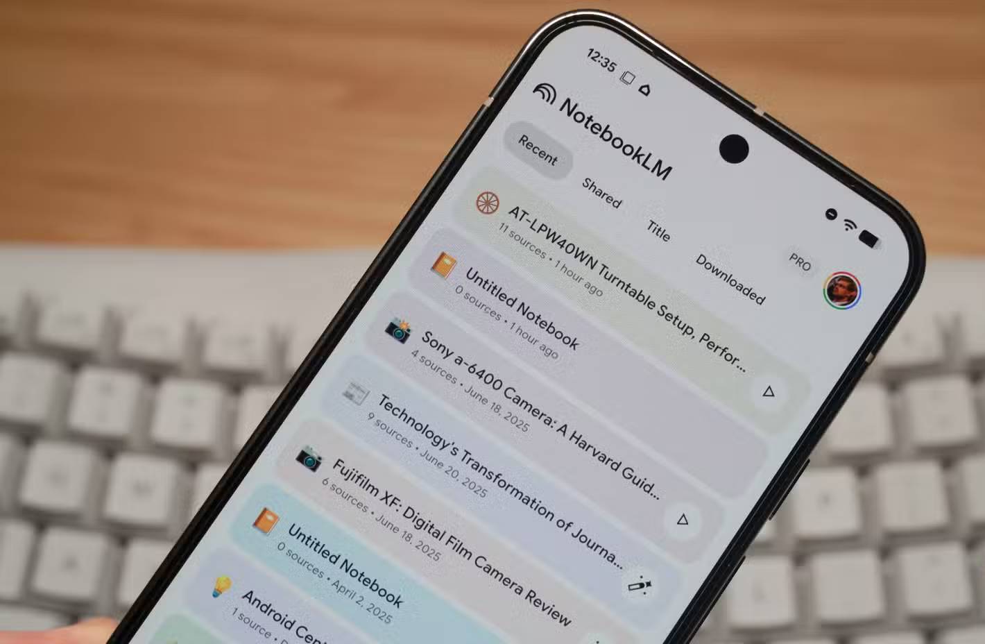Danh sách các dự án NotebookLM có Audio và Video Overviews