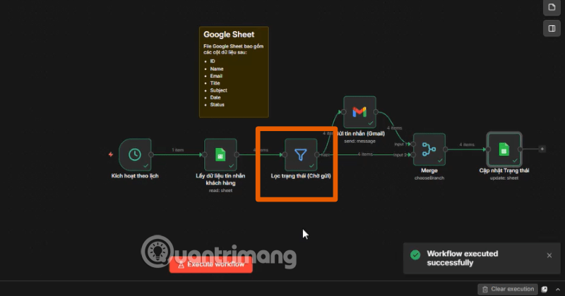 workflow automation email