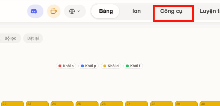 Công cụ trên Zperiod