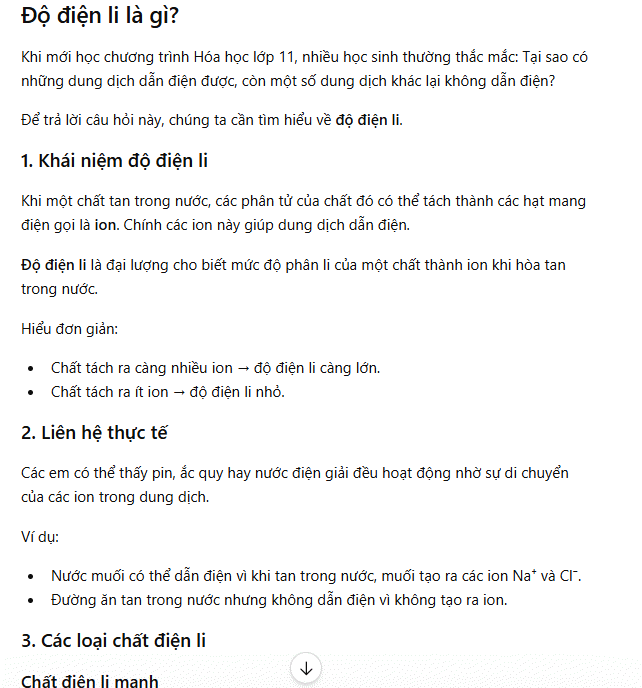 Prompt giải thích khái niệm