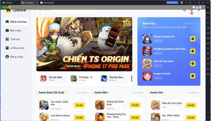 LDPlayer 14 chính thức ra  mắt