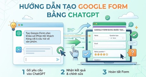 [Video] Cách tạo nhanh Google Form bằng ChatGPT