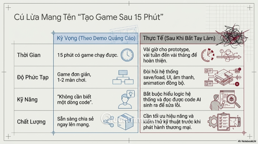 làm game nhanh bằng AI