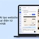 TOP công cụ AI tạo website thương mại điện tử tốt nhất