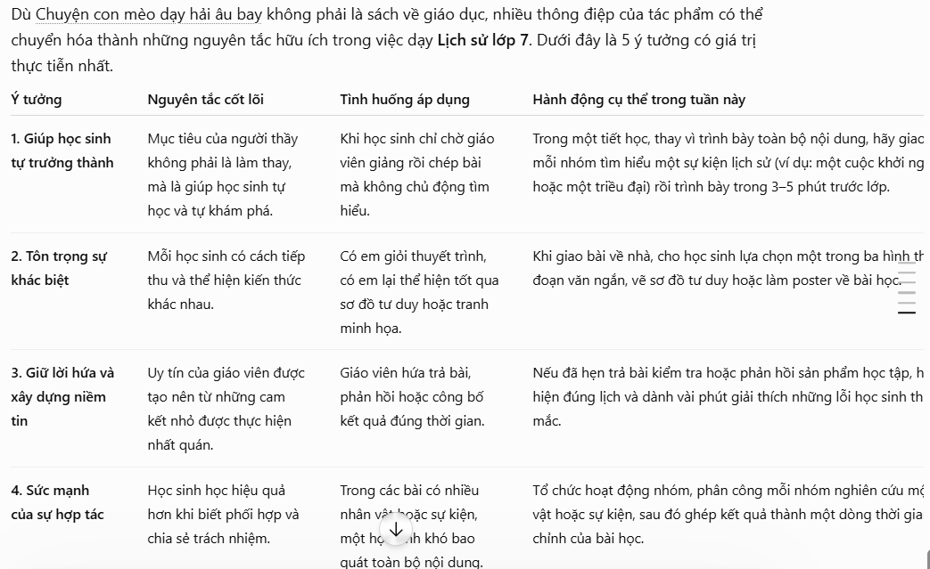 Vận dụng vào thực tiện