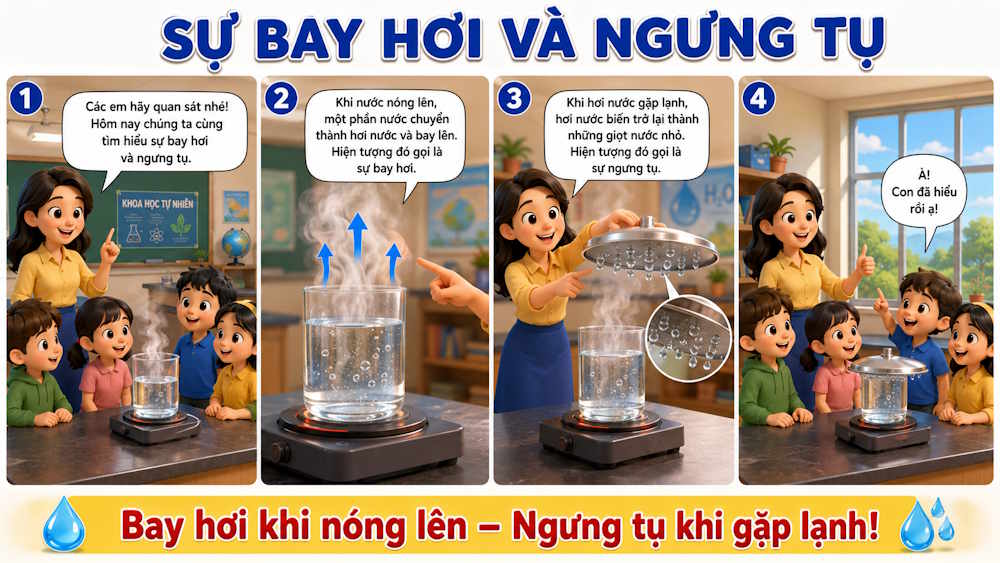 Câu lệnh tạo storyboard kiến thức