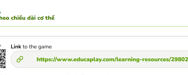 Link chia sẻ Line Up Educaplay