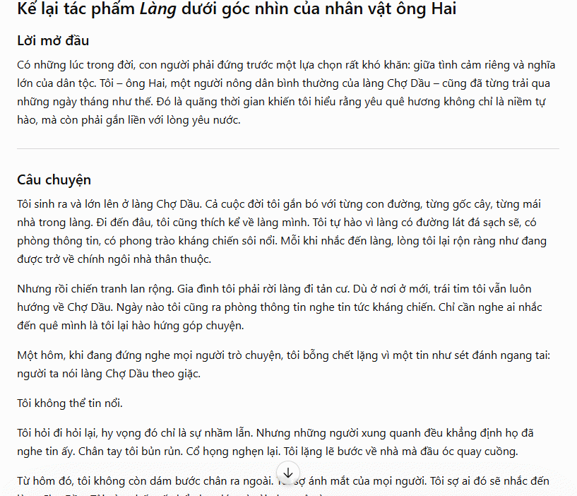 Góc nhìn nhân vật