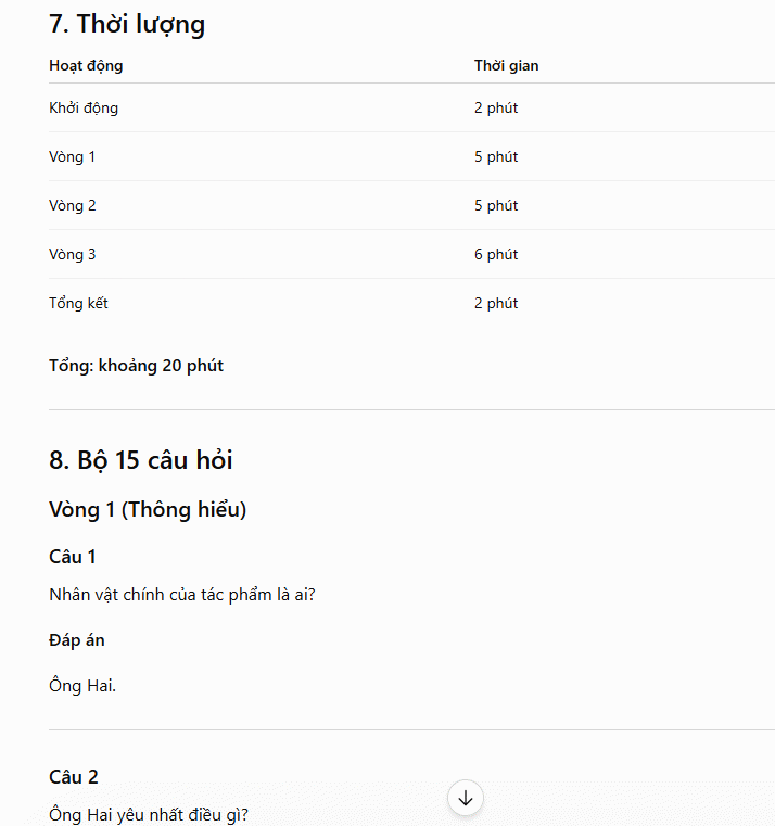 Trò chơi tác phẩm
