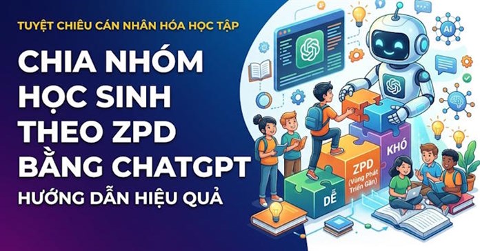 Cách chia nhóm học sinh theo phương pháp ZPD