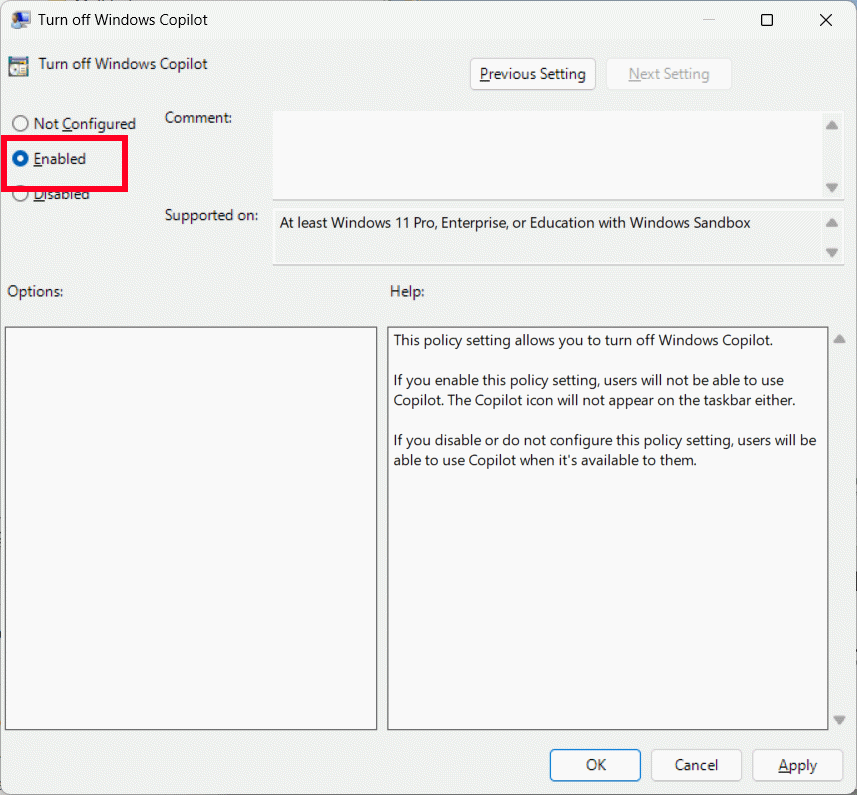 Cách tắt Copilot trên Microsoft Edge Windows 11