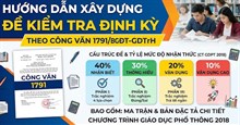 Prompt xây dựng đề kiểm tra theo Công văn 1791 từng mục