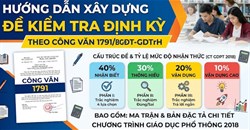 [Video] Hướng dẫn xây dựng đề kiểm tra theo Công văn 7791