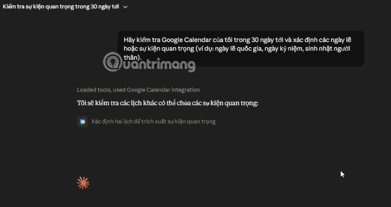 claude calendar google