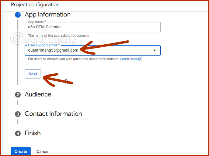 n8n workflow Google Calendar