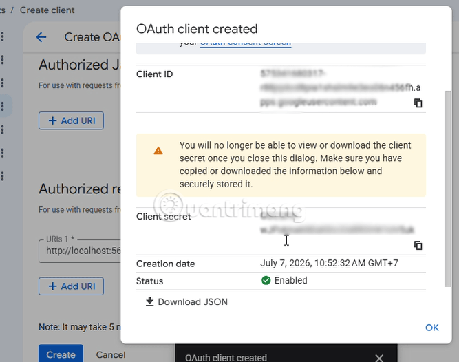 kết hợp Google Auth vào n8n