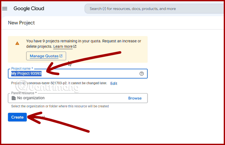 Google Cloud OAuth2 n8n