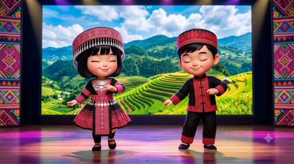 Ảnh em bé nhảy múa