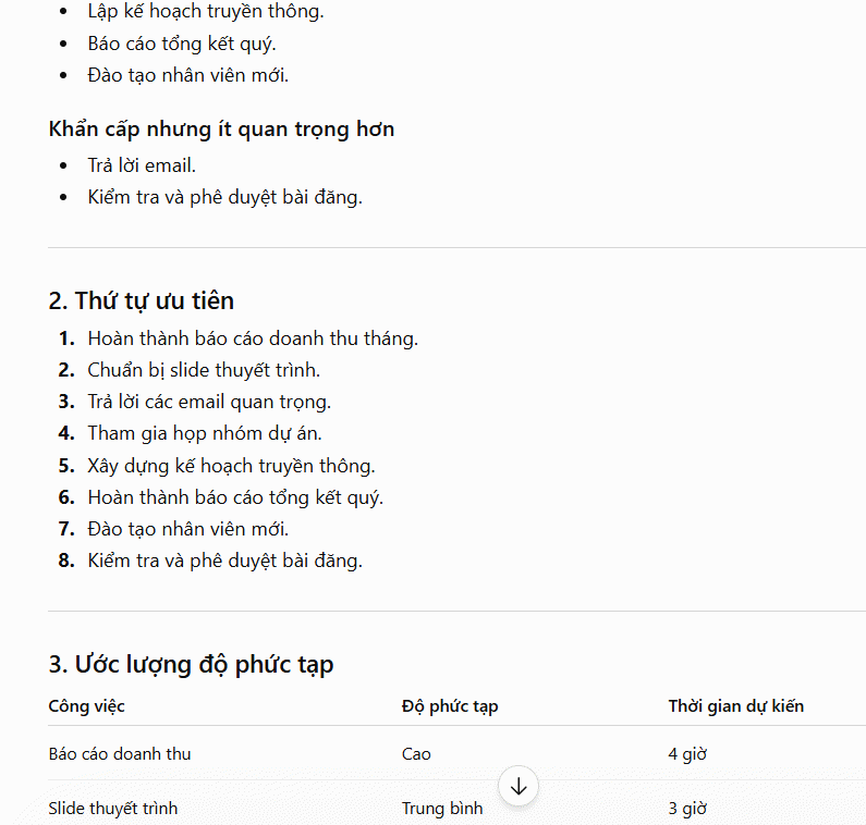 Prompt đóng vai trò quản lý