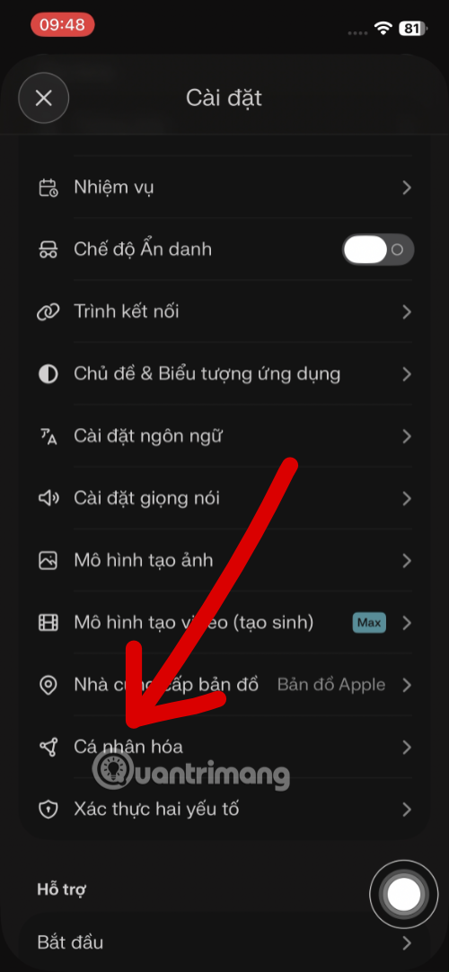 cá nhân hóa perplexity