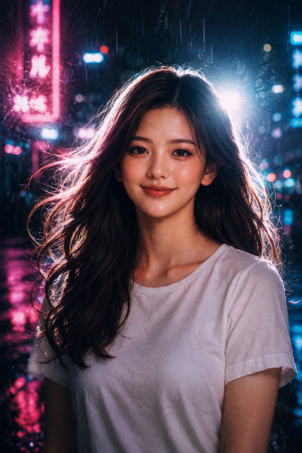 Lofi dusk Tokyo neon