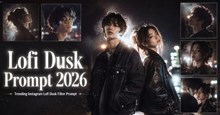 Prompt tạo ảnh phong cách Lofi Dusk điện ảnh