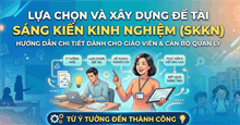 Hướng dẫn lựa chọn và xây dựng đề tài SKKN