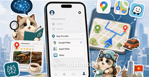 Cách chọn dữ liệu bản đồ Google hoặc Apple Maps trên Perplexity 