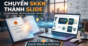 Hướng dẫn chuyển SKKN thành slide thuyết trình