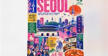 Prompt AI tạo poster du lịch phong cách risograph đầy màu sắc