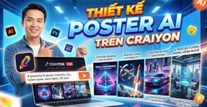 Cách thiết kế poster AI trên Craiyon