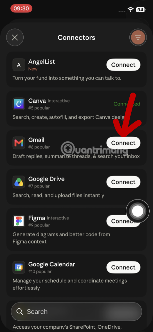 tóm tắt email bằng AI