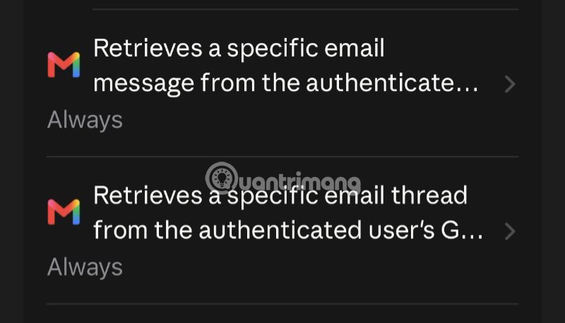 tích hợp gmail với claude