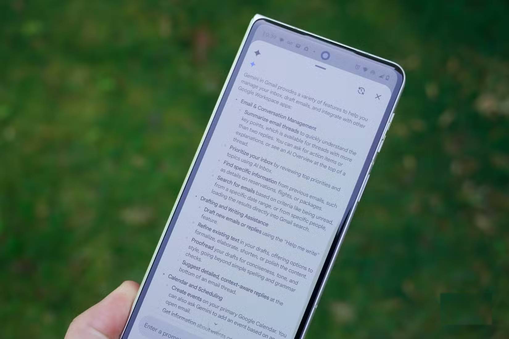 Tất cả những gì Gemini có thể làm trong Gmail