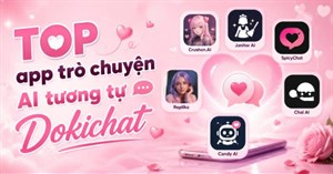 TOP app trò chuyện AI tương tự Dokichat