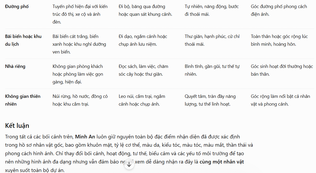 Bối cảnh nhân vật
