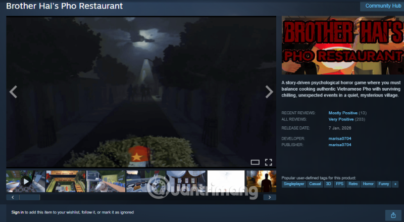 phở anh hai steam