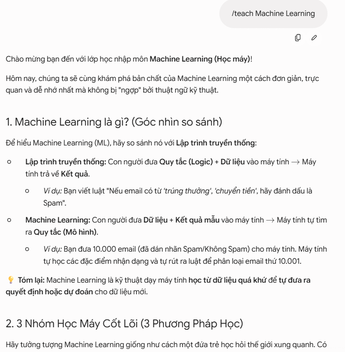 /teach – Học một chủ đề từ cơ bản đến nâng cao
