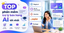 TOP phần mềm trợ lý bán hàng AI tốt nhất