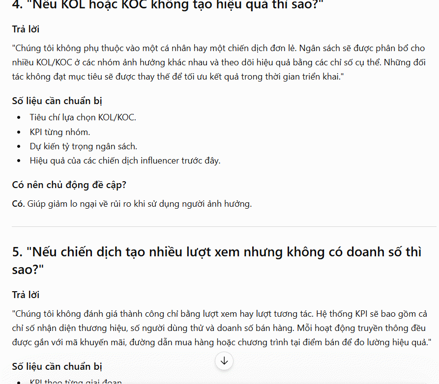Trình bày nội dung phản biện