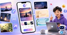 Tạo status "chất" cho Facebook, TikTok, Instagram chỉ trong vài giây