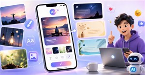 Tạo status "chất" cho Facebook, TikTok, Instagram chỉ trong vài giây