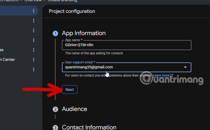 Google Drive credential n8n