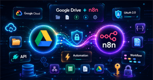 Cách kết nối Google Drive với n8n: hướng dẫn chi tiết từ A đến Z