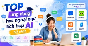 TOP ứng dụng học ngoại ngữ tích hợp AI tốt nhất